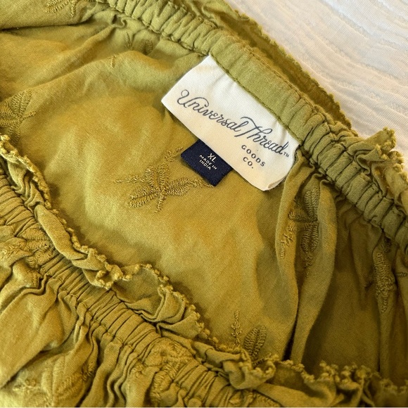 Universal Threads women’s cotton Flowy blouse XL - Picture 6 of 6